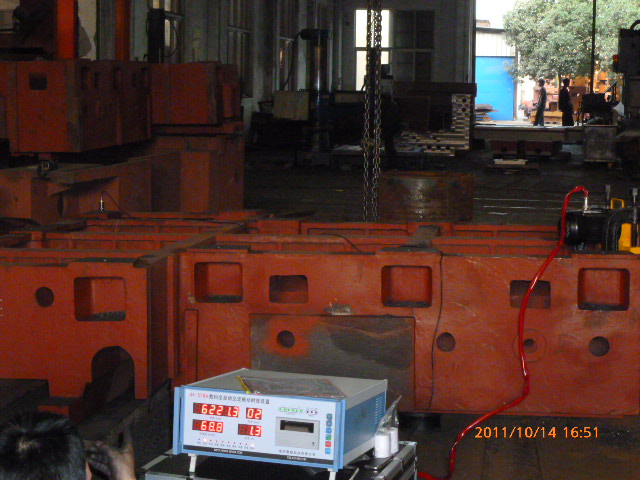 振動時效在機床鑄件上的應用