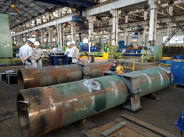 振動時效技術在防止大型內燃機缸套變形中的應用-國營武漢長江船用機械廠???