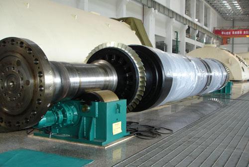 采用環芯法測量汽輪發電機轉子鍛件的殘余應力