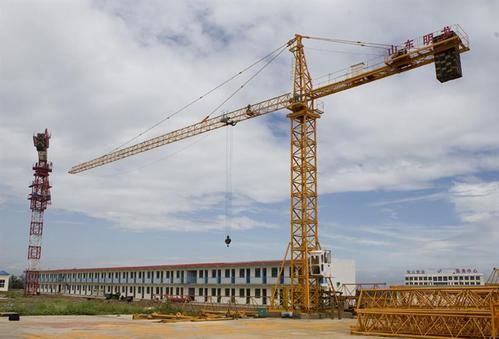 塔式起重機結構應力測試試驗