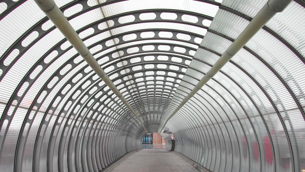 金屬拱型波紋屋頂殘余應力分析試驗