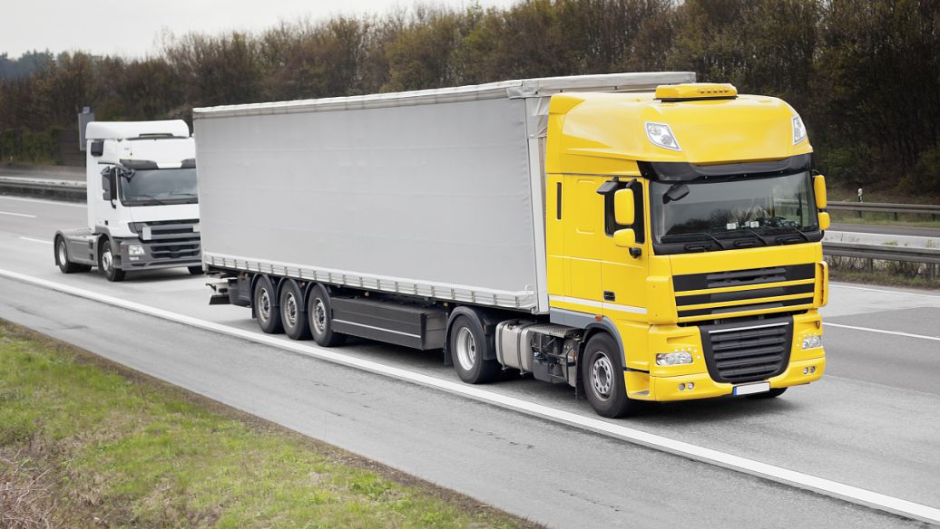 重型半掛車車架應力測試分析試驗