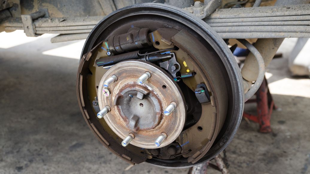 汽車制動鼓采用鉆孔法測殘余應力