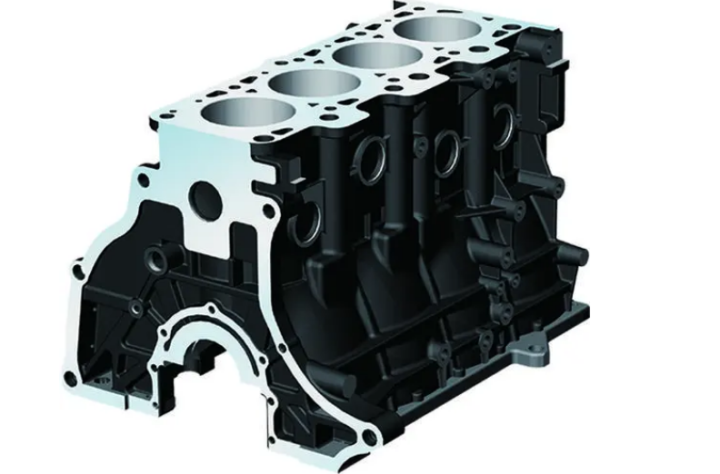 發動機缸體切割法殘余應力測試試驗