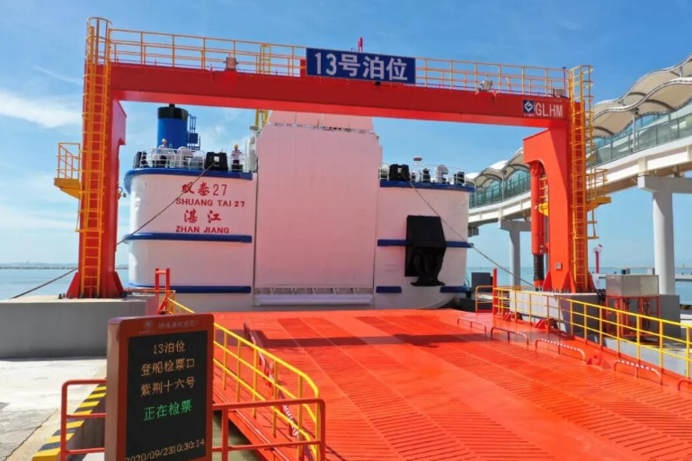 動態應變儀在滾裝連接橋安全測試中應用