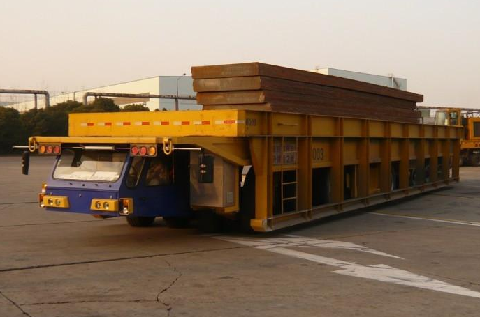 板坯橫移車動態應力測試