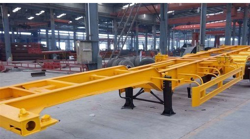 半掛車車架動態(tài)應(yīng)力應(yīng)變測試試驗(yàn)